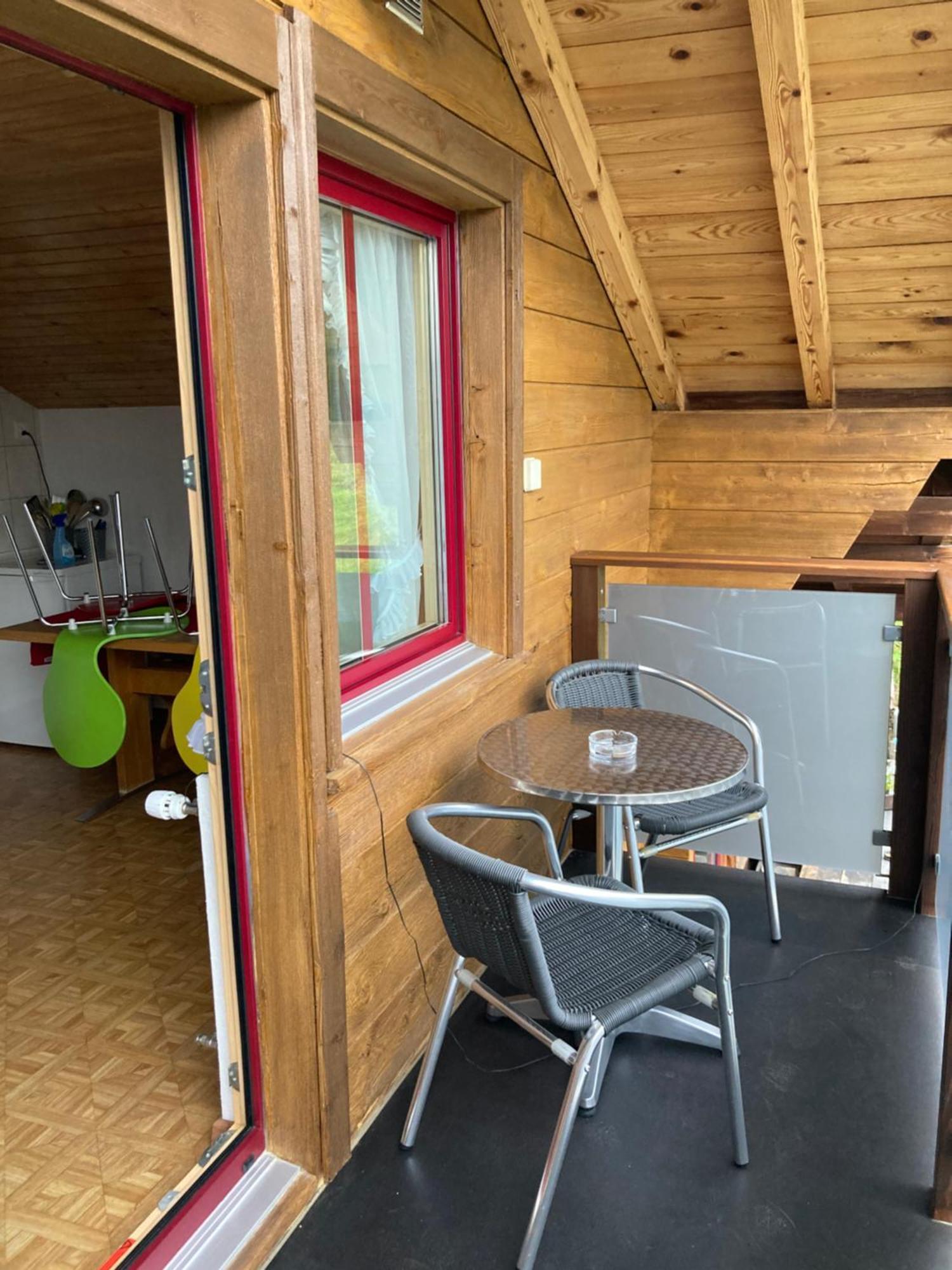 Ferienwohnung Haus Dorfblick Grächen Exterior foto