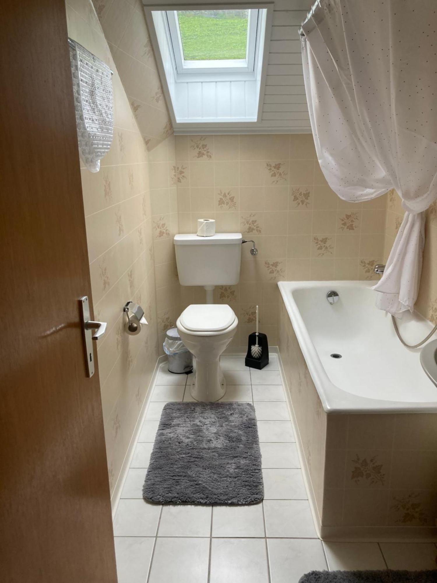 Ferienwohnung Haus Dorfblick Grächen Exterior foto