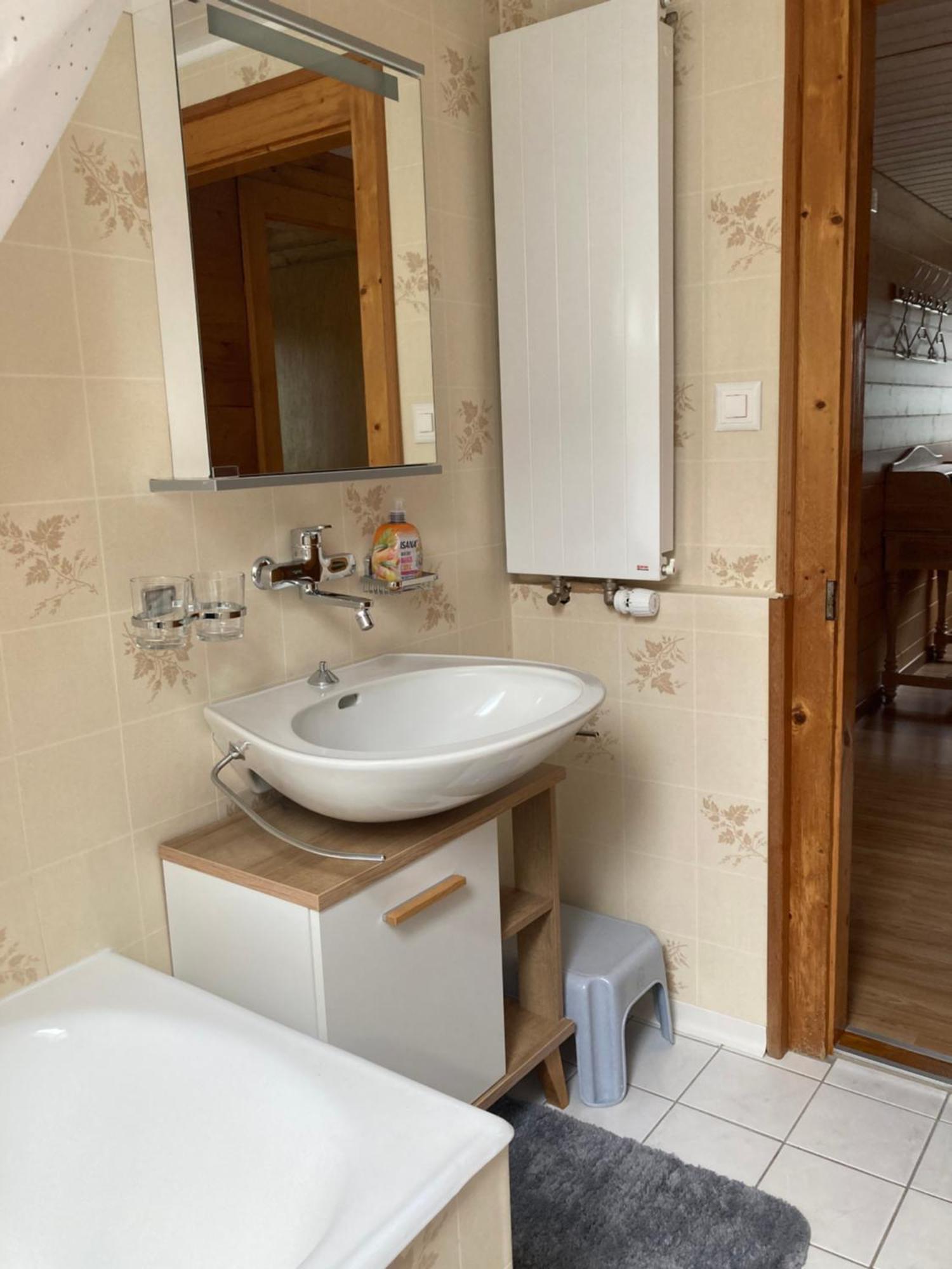 Ferienwohnung Haus Dorfblick Grächen Exterior foto